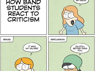 Band Students React to Criticism